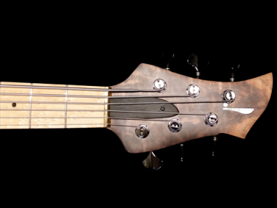 Basso artigianale neck thru – F type / custom copy su richiesta